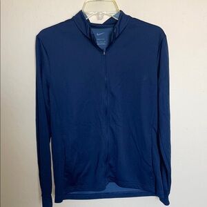 Nike Women’s Navy Blue Zip-Up Golf Jacket